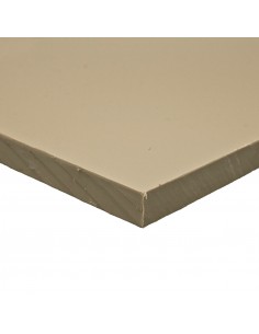 PLACA PP GRIS RAL 7032 2000X1000X10 MM