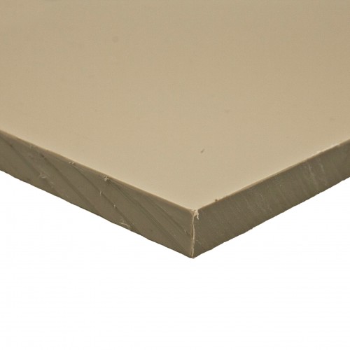 PLACA PP GRIS RAL 7032 2000X1000X10 MM