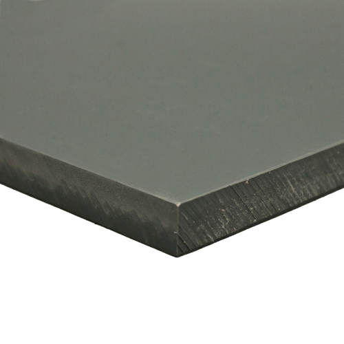 Placa PVC rígido gris RAL 7011 3000x1500 mm